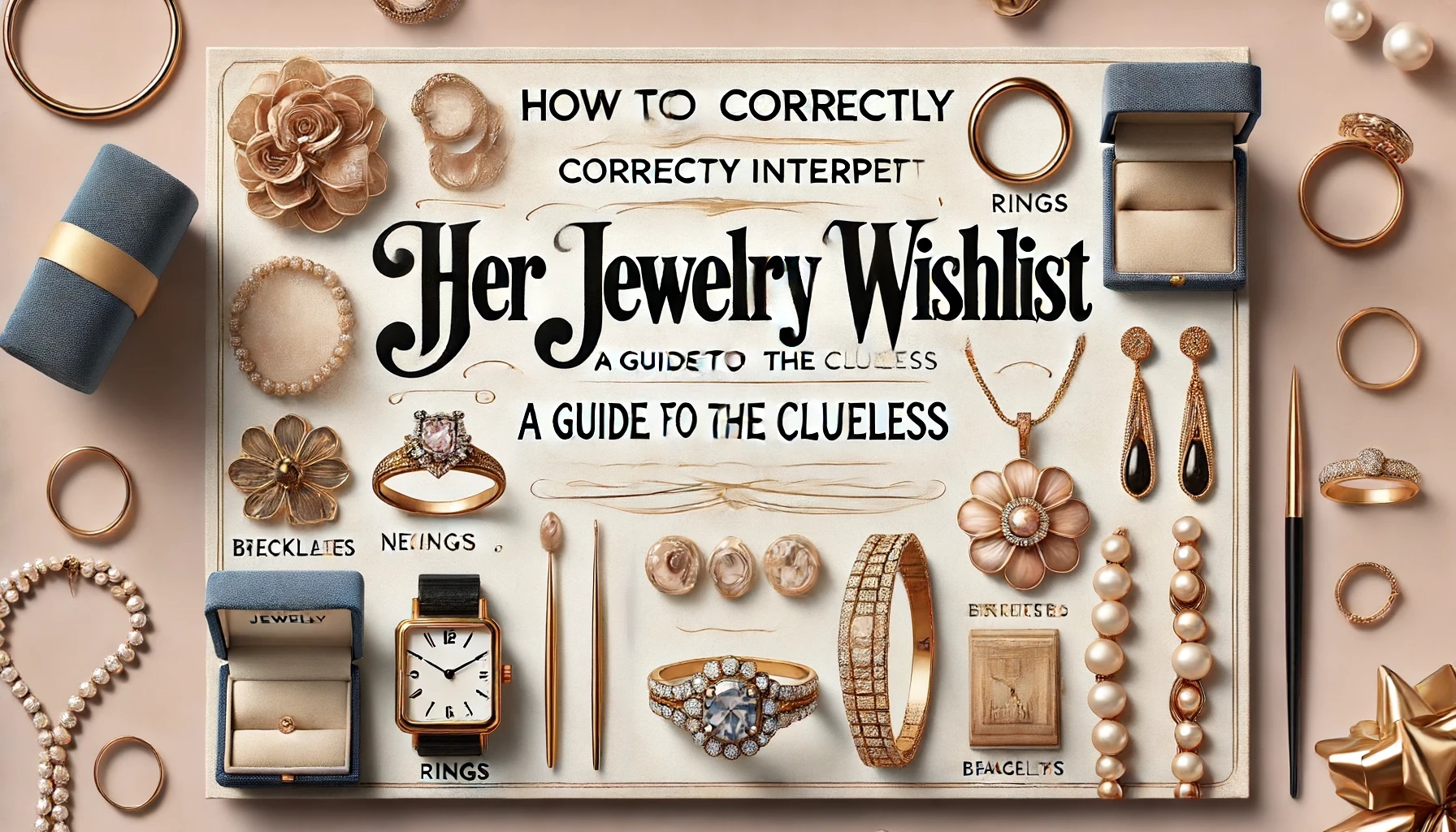 How to Correctly Interpret Her Jewelry Wishlist: A Guide for the Clueless