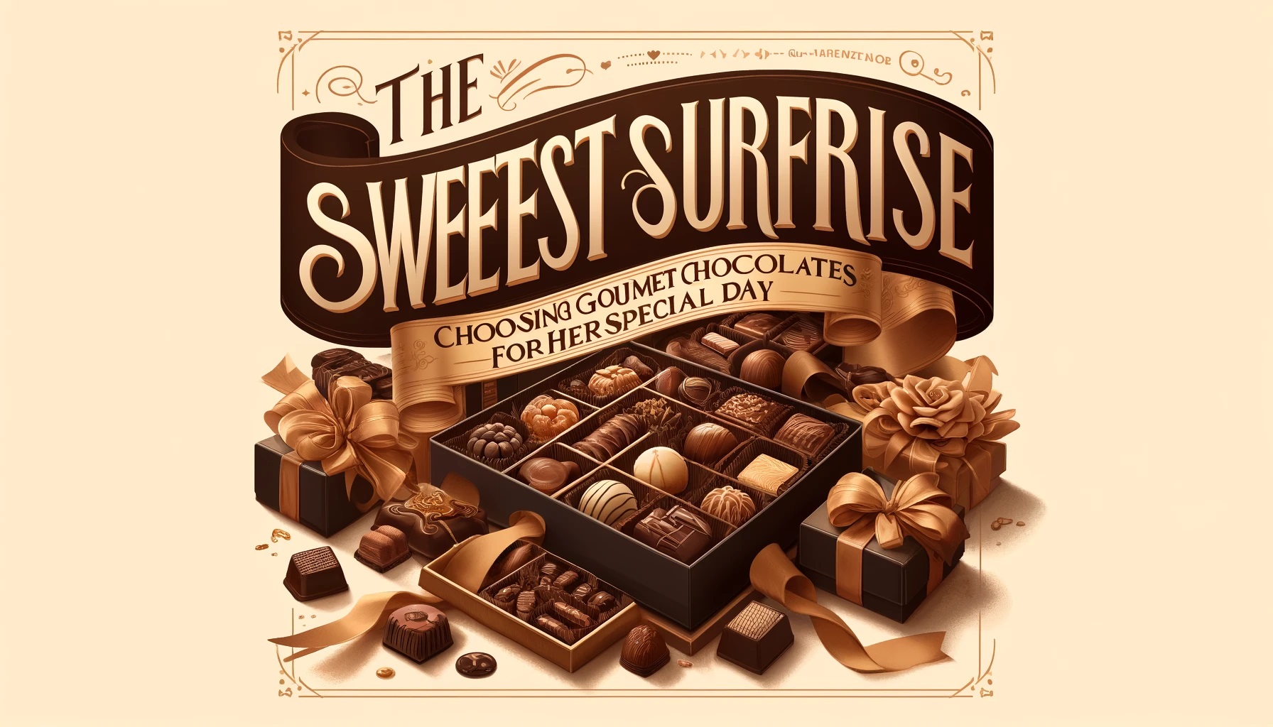 The Sweetest Surprise: Choosing Gourmet Chocolates for Her Special Day