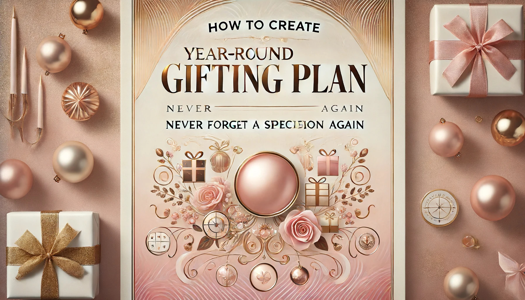 How to Create a Year-Round Gifting Plan: Never Forget a Special Occasion Again