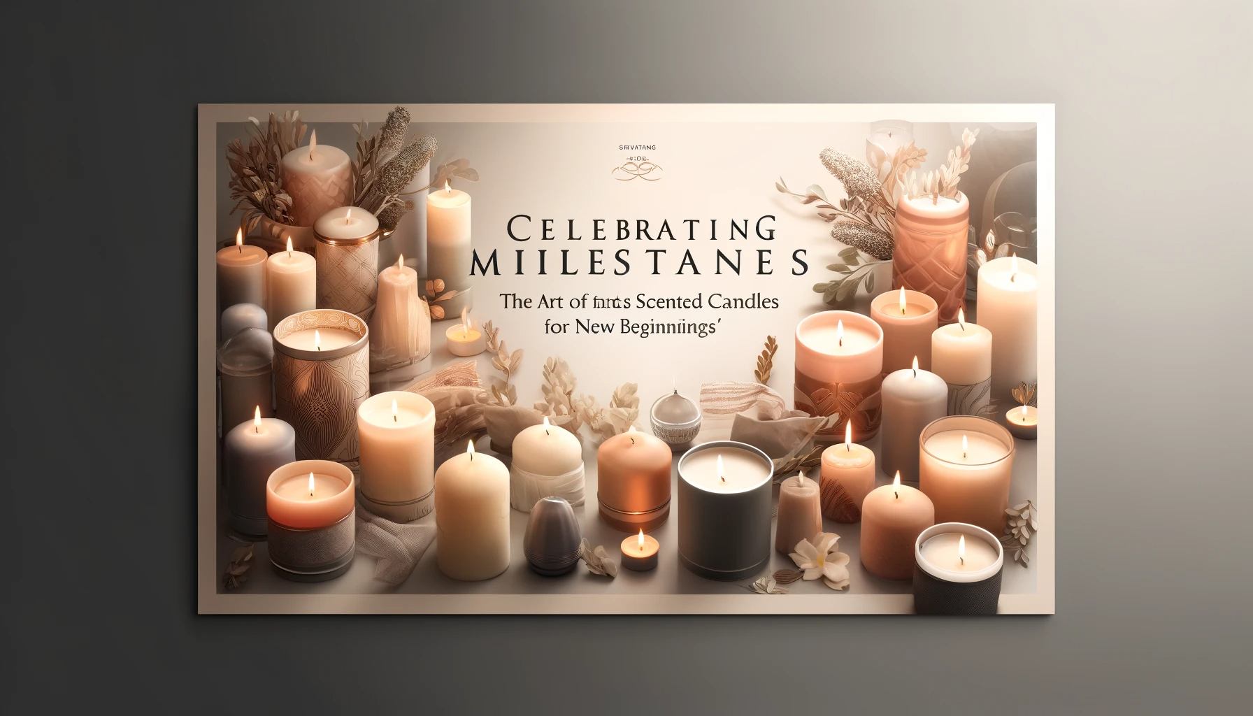 The Art of Gifting: Luxury Candles for Professional Milestones