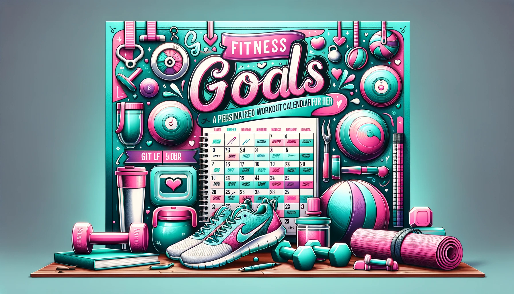 Fitness Goals: A Personalized Workout Calendar for Her