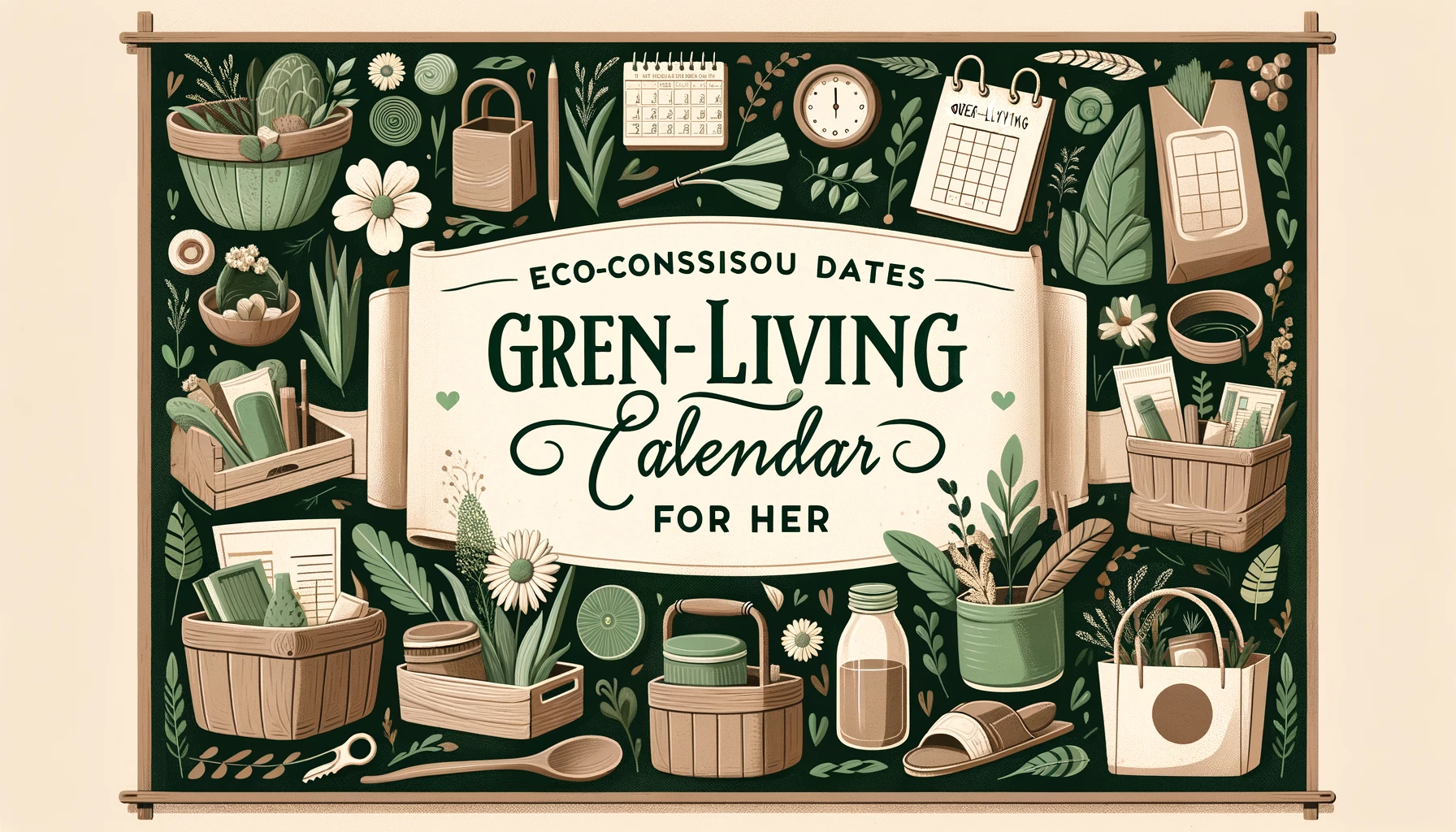 Eco-Conscious Dates: A Green Living Calendar