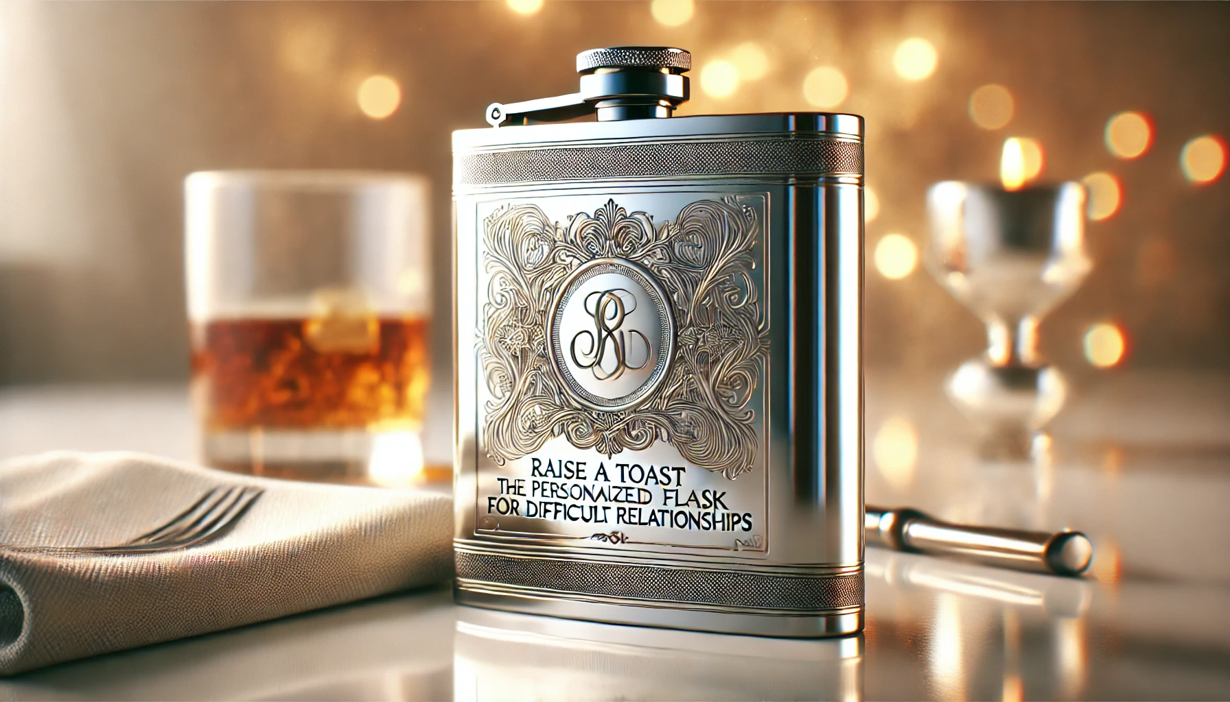 Raise a Toast to New Beginnings: The Perfect Personalized Flask for Difficult Relationships