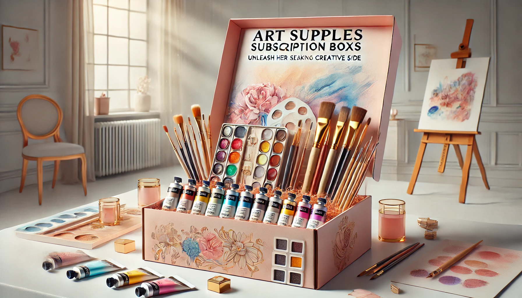 Art Supplies Subscription Boxes: Unleash Her Creative Side