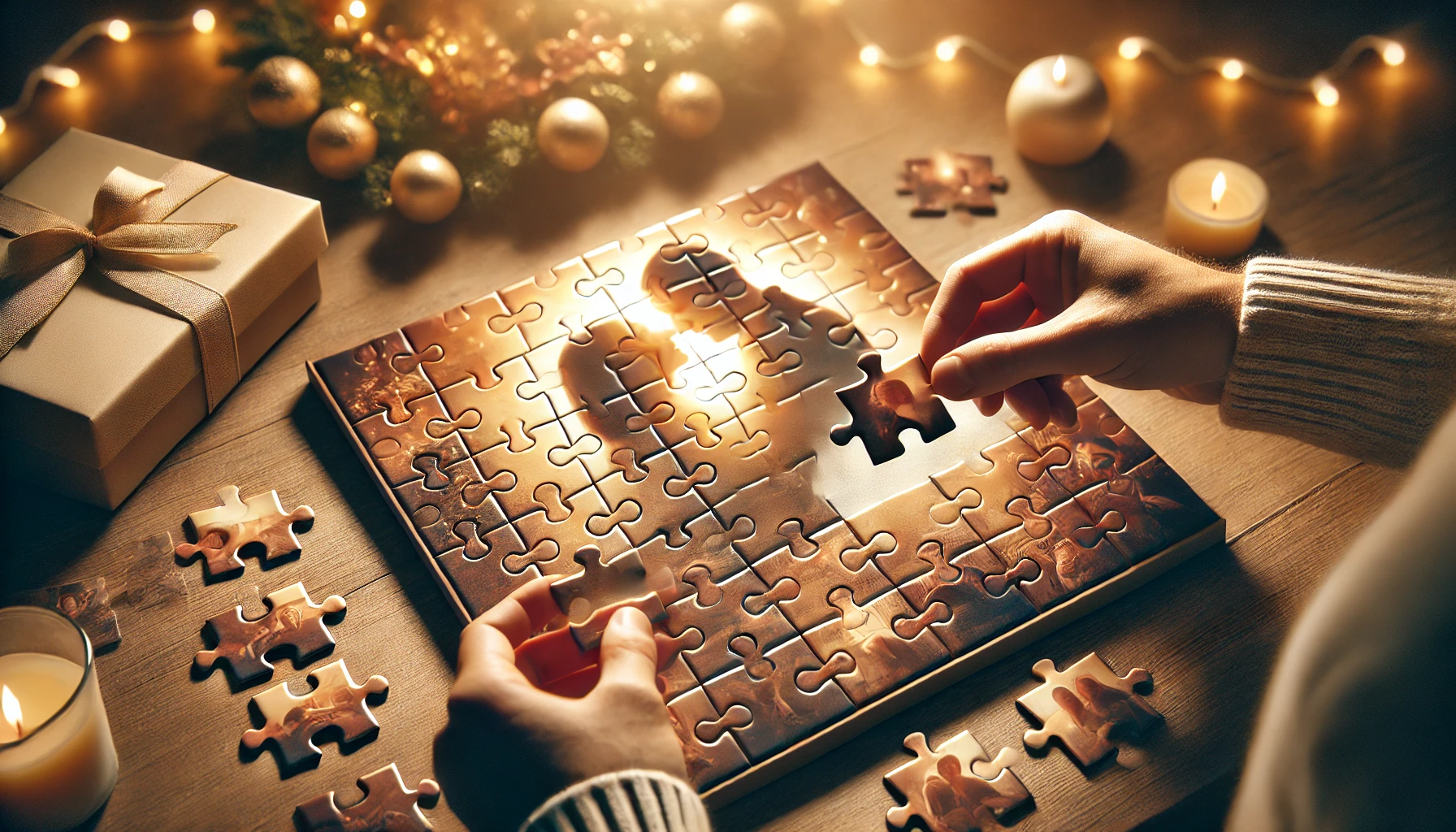 Piece Your Relationship Back Together with a Customized Puzzle This Christmas